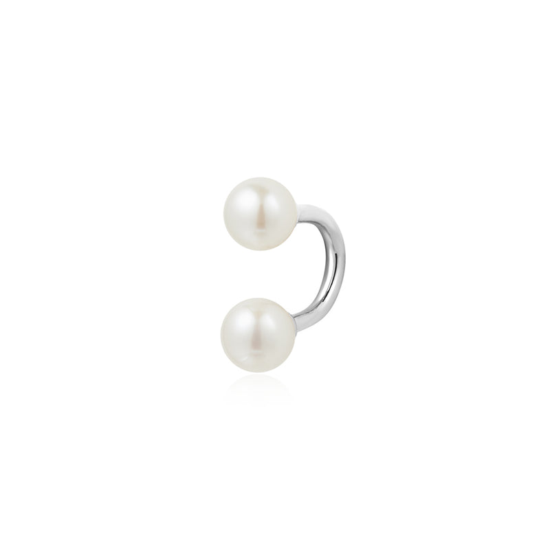 SADIE | Pearl Barbell Ring