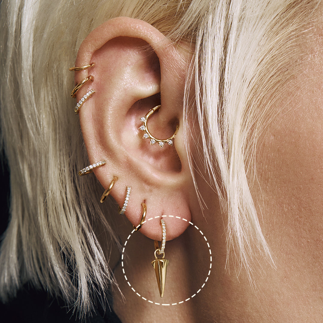 DELPLHI | Gold Dagger Earring Charm