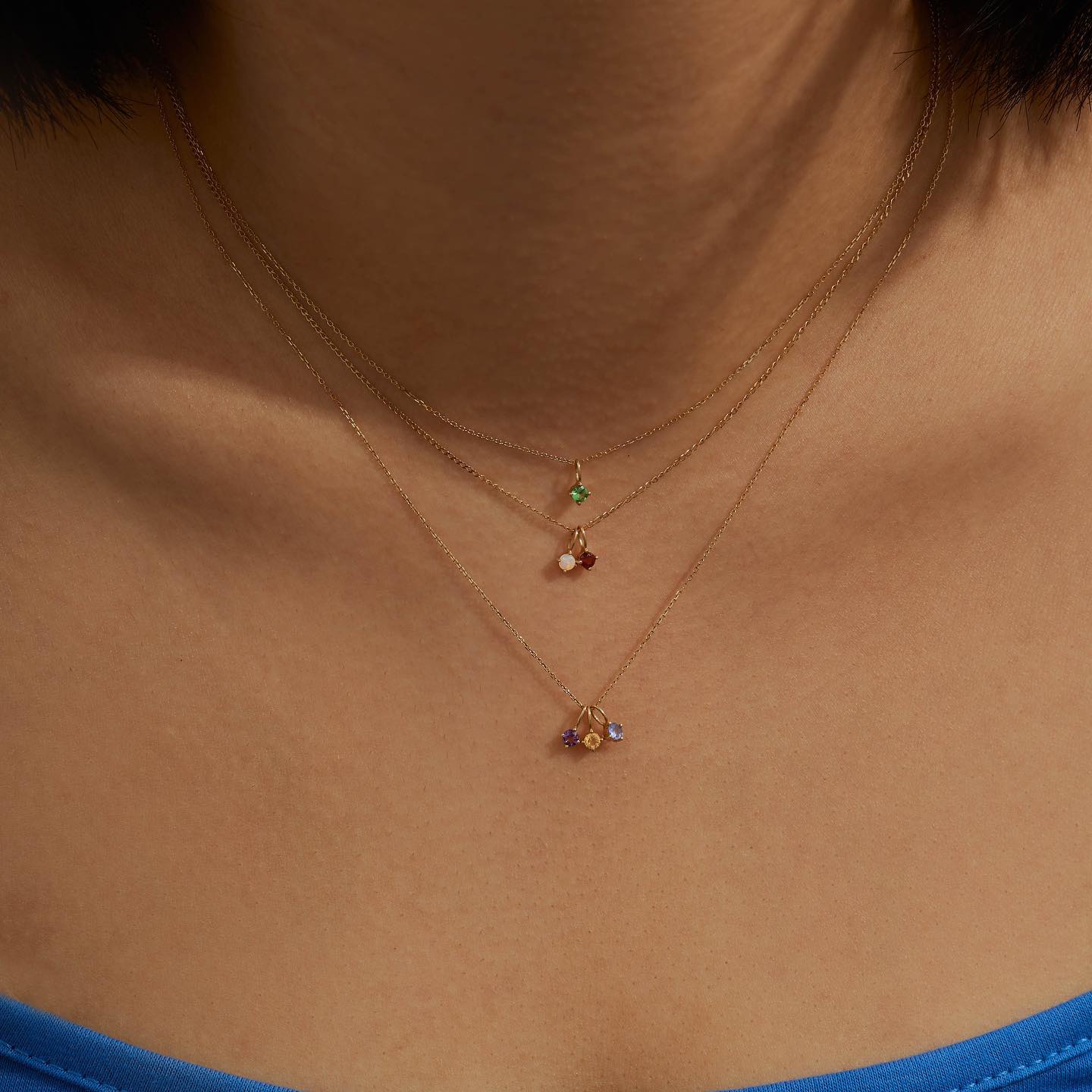 Birthstone Necklace Charm