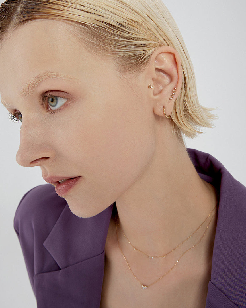 STARLET | Diamond Bar Single Stud