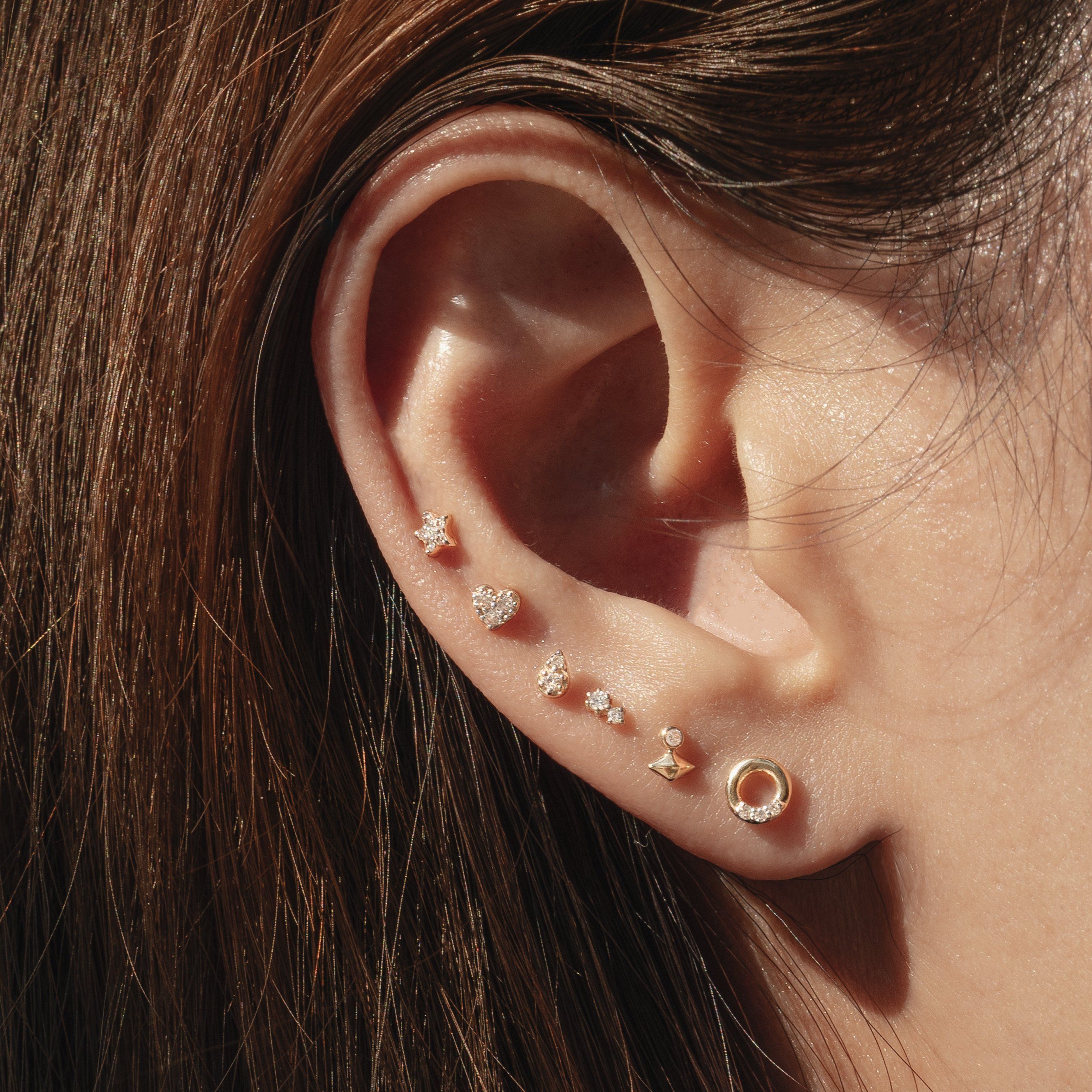FELICITY | Diamond Star Studs Studs AURELIE GI 