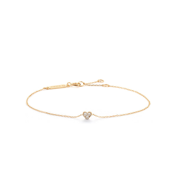 SOPHIE | Diamond Heart Bracelet Bracelets AURELIE GI 