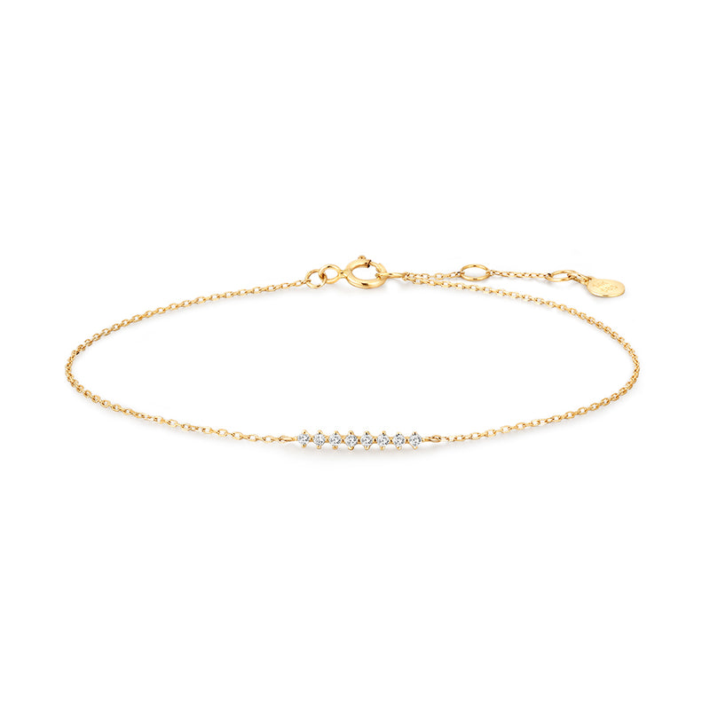 DESIREE | Lab-Grown Diamond Wishbone Bracelet