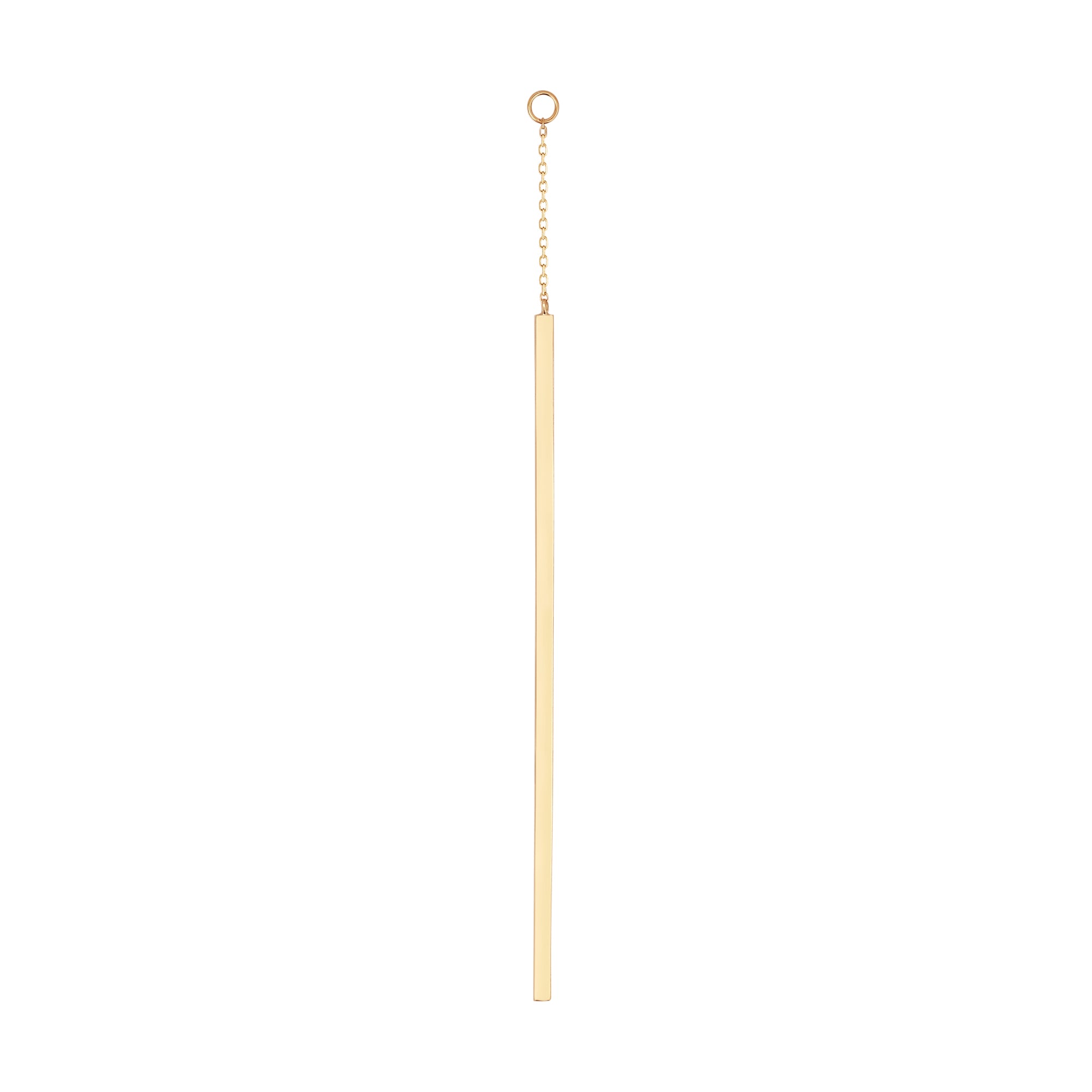 FIONA | Long Bar Earring Charm Earring Charms AURELIE GI 