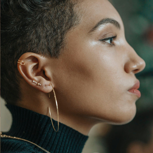 KELLY |Single Twist Ear Cuff Ear Cuffs AURELIE GI 