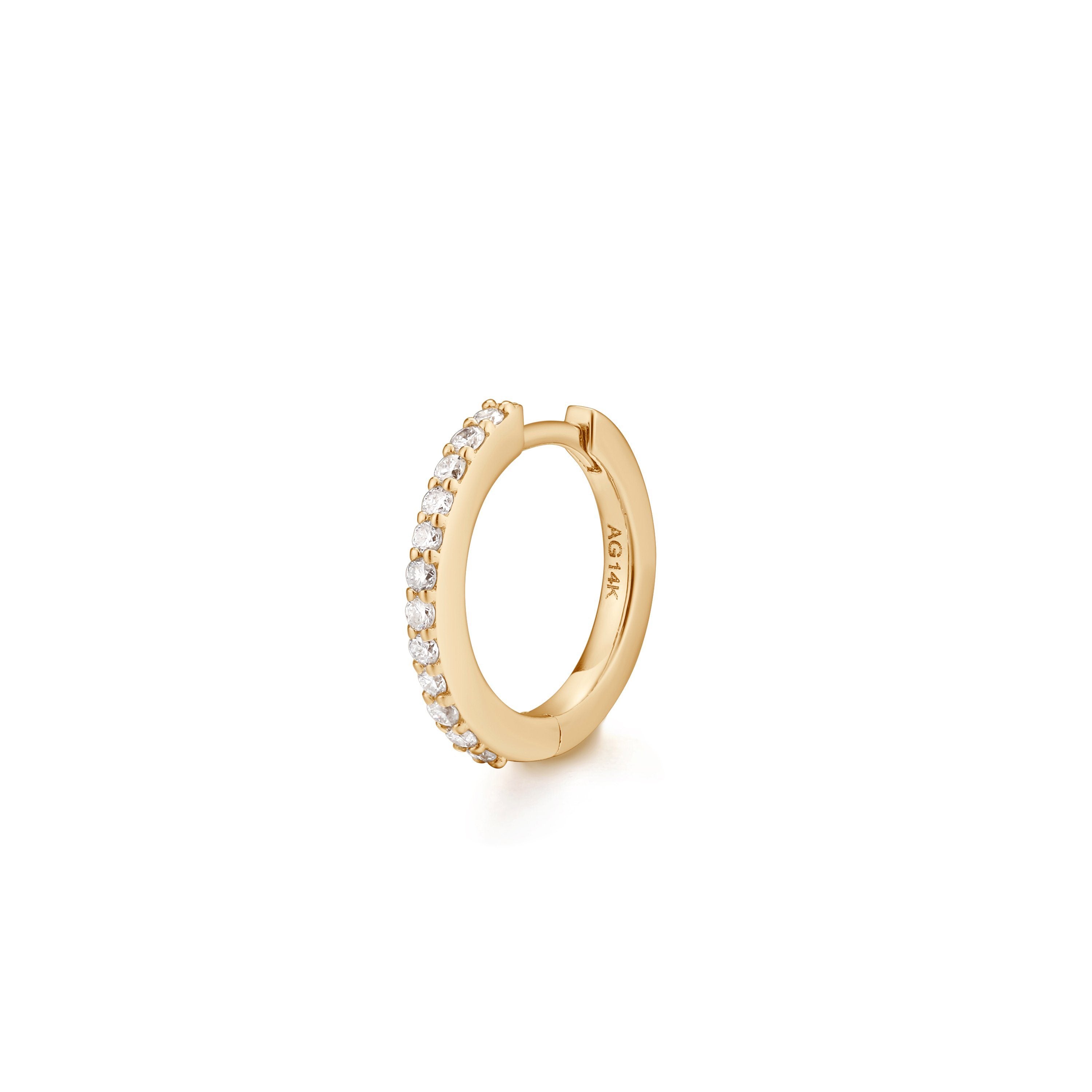 OLA | Single Diamond Pave Hugg