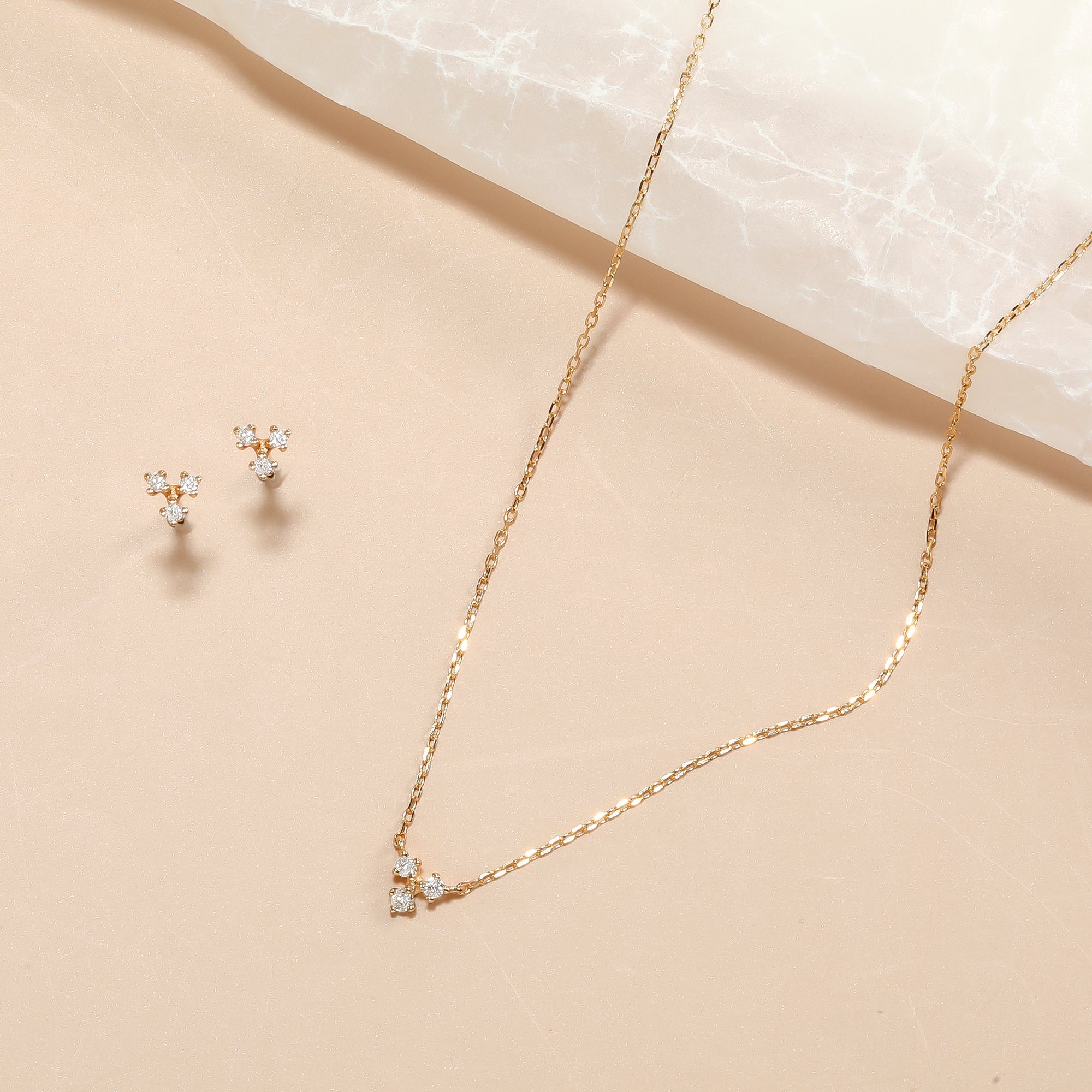 CLOVER | Diamond Necklace – AURELIE GI