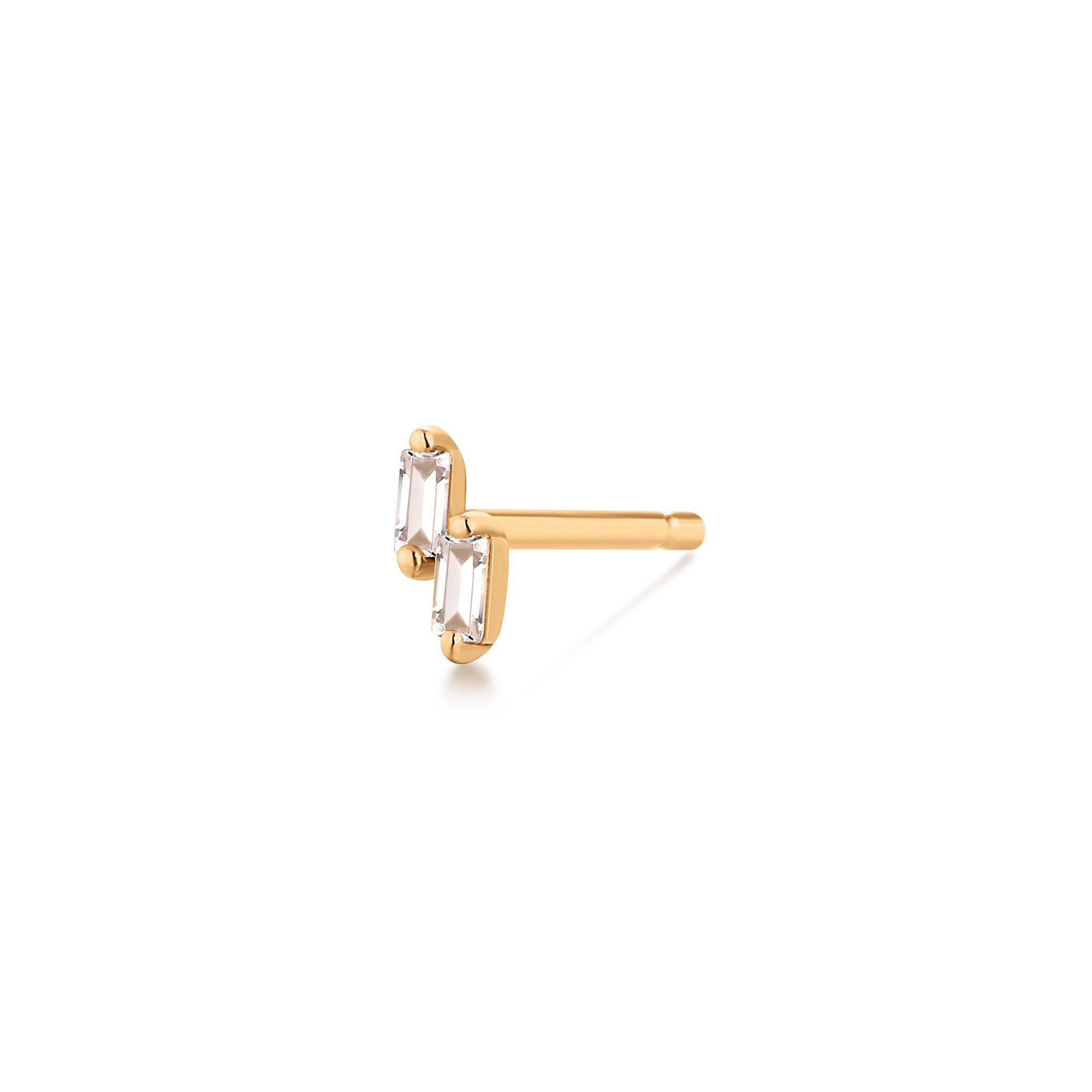 DANA | Single Topaz Stud Studs AURELIE GI 