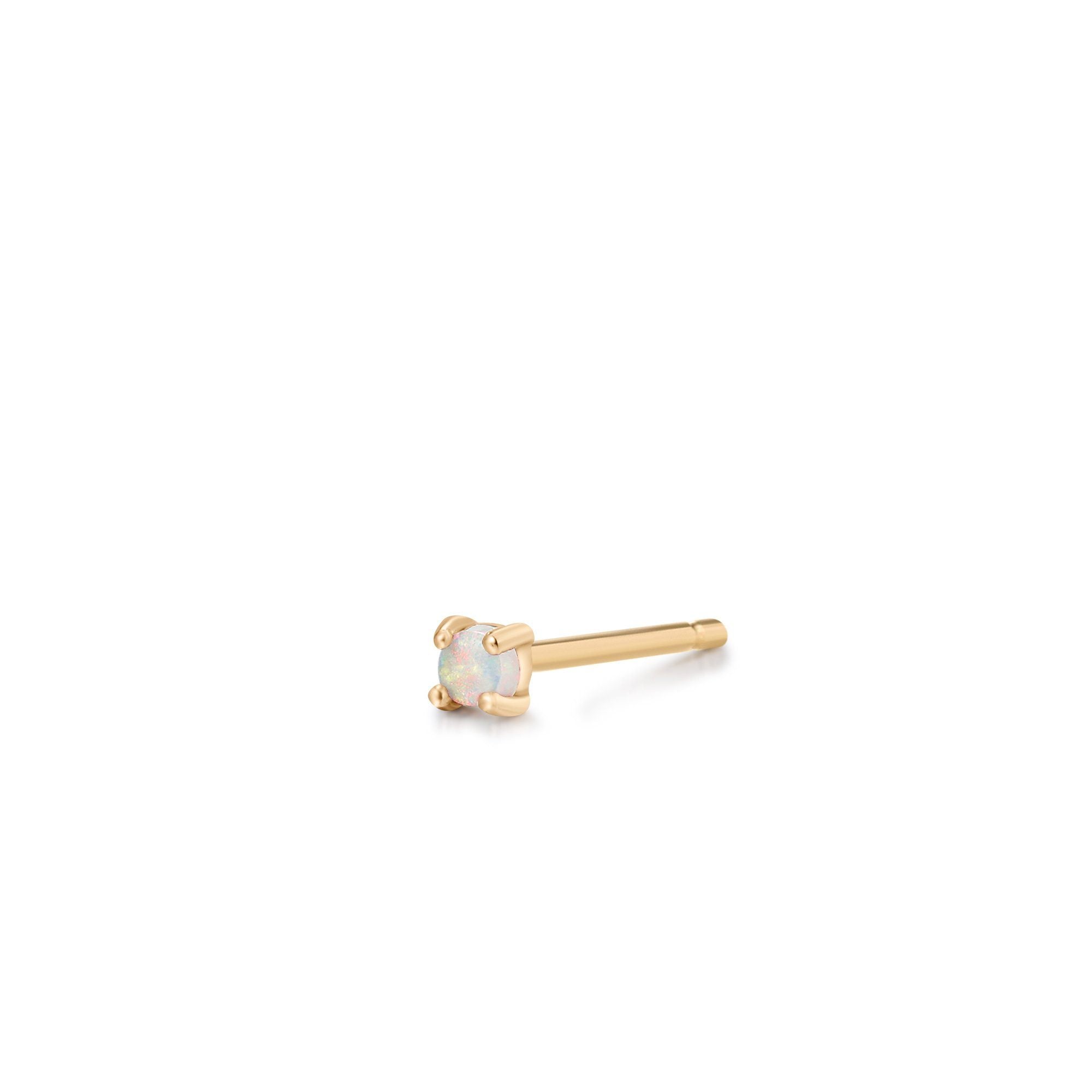 HERA | Single Opal Stud – AURELIE GI