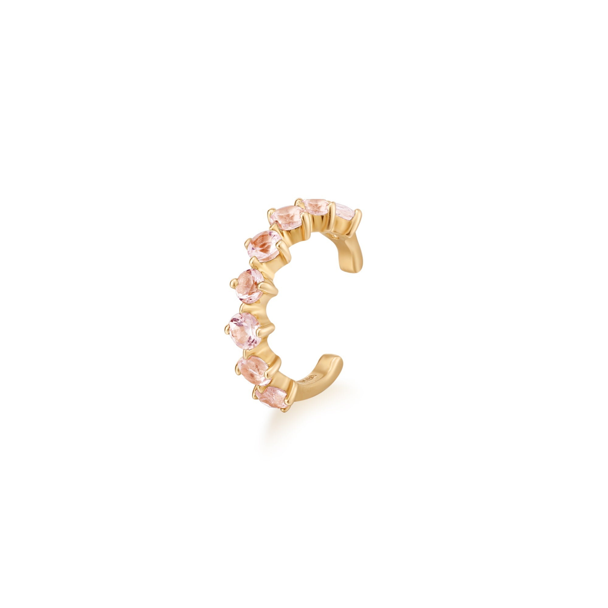 DOLCE | Morganite Ear Cuff Ear Cuffs AURELIE GI 