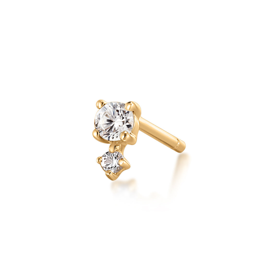APRIL | Diamond Single Earring Earring Charms AURELIE GI 