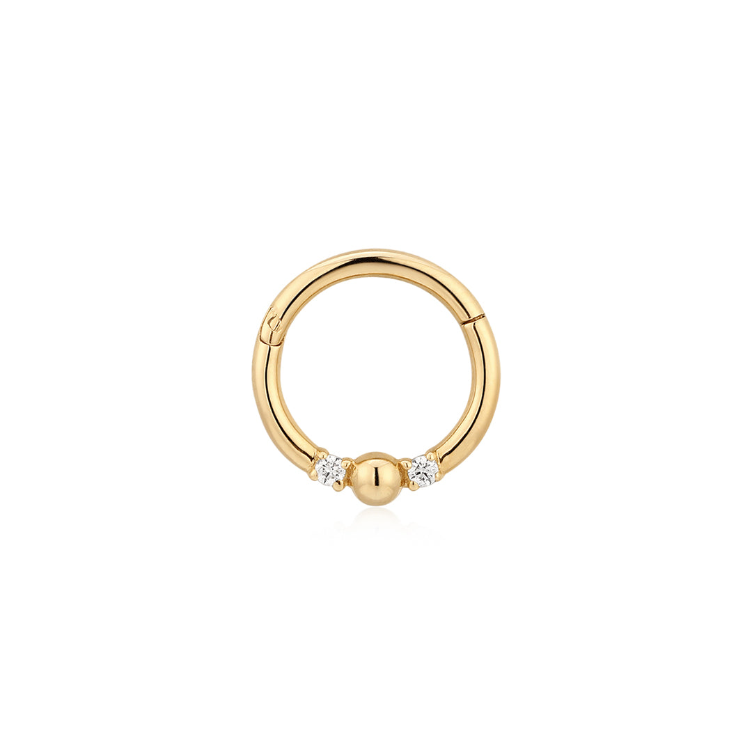 RHEYA | Lab Grown Diamond Clicker Hoop