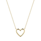 JANE | Open Heart Necklace Necklaces AURELIE GI 