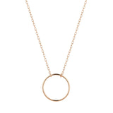 ADA | Open Circle Necklace Necklaces AURELIE GI 