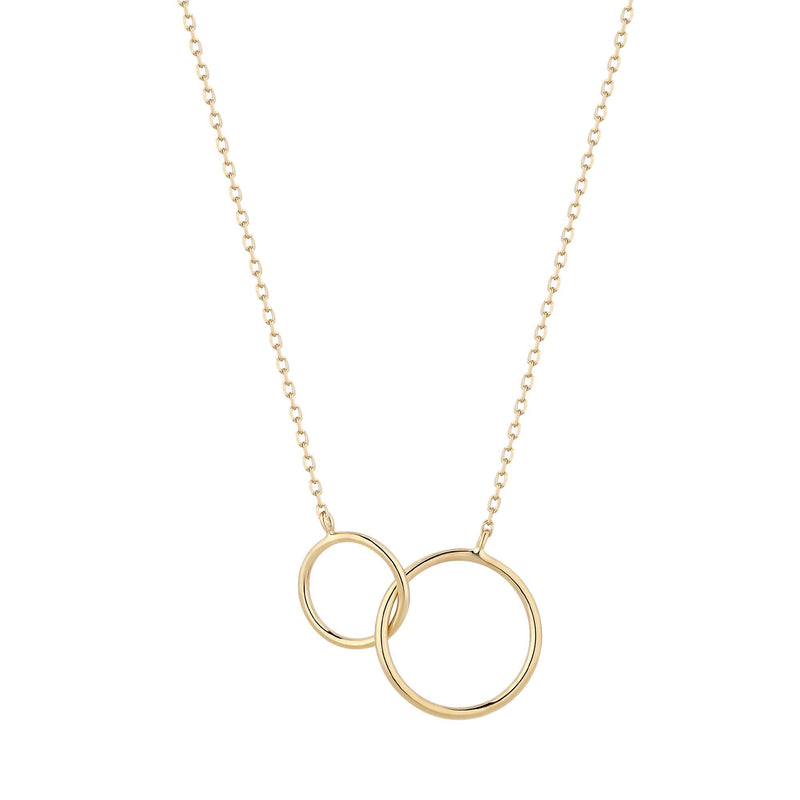 Handmade Hammered Circle Necklace | Megen Gabrielle Jewelry Studios