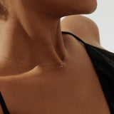 NEFERTITI | Diamond Snake Necklace Necklaces AURELIE GI 