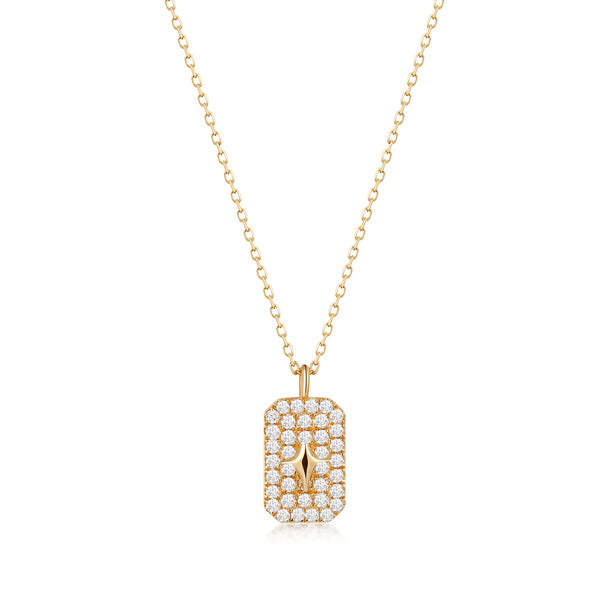 GALACTICA | Diamond Polaris Necklace Necklaces AURELIE GI 