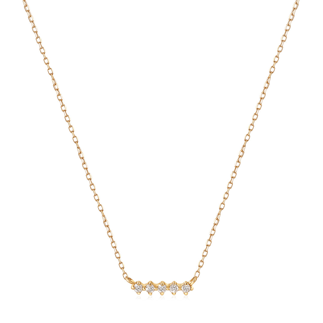 LUCKY | Lab-Grown Diamond Wishbone Necklace