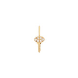 TREASURE | Diamond Key Charm Necklace Charms AURELIE GI 