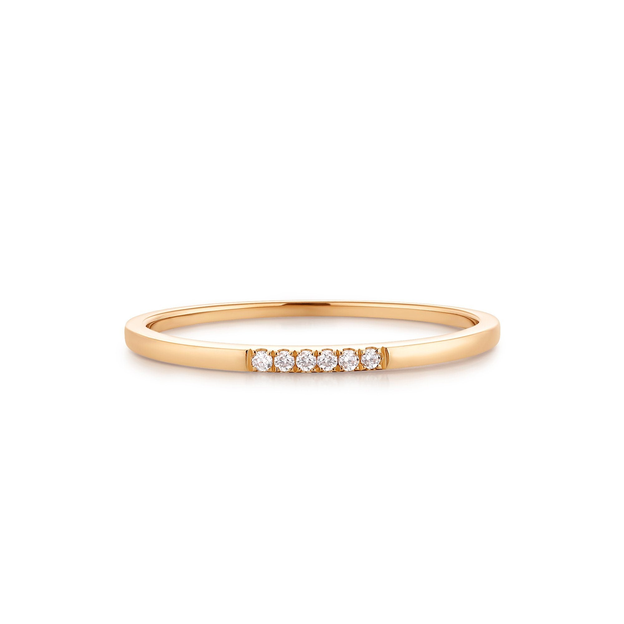 LOLA | Diamond Band Rings AURELIE GI 
