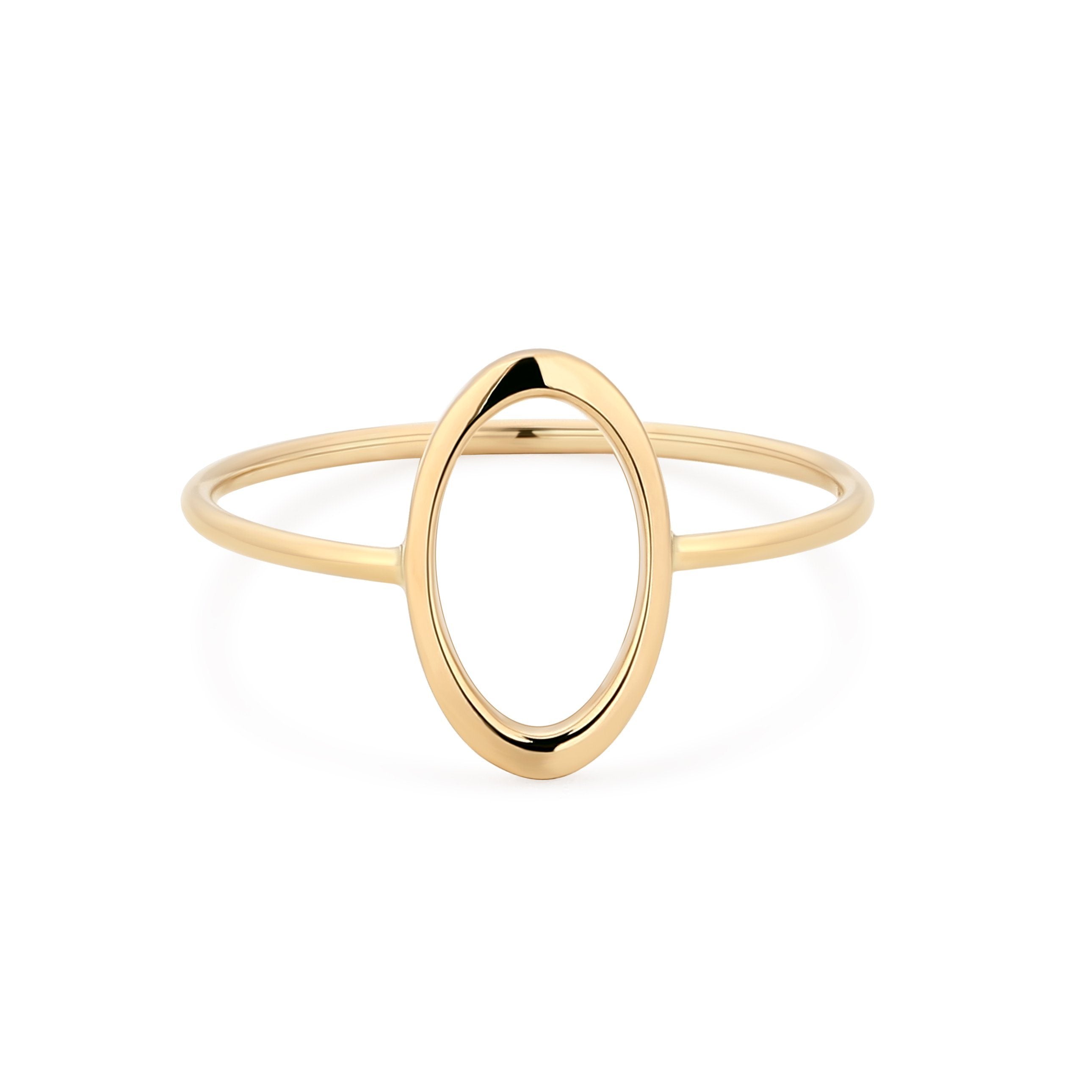 IRENE | Open Oval Ring Rings AURELIE GI 