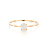 HERA | Opal Solitaire Ring Rings AURELIE GI 