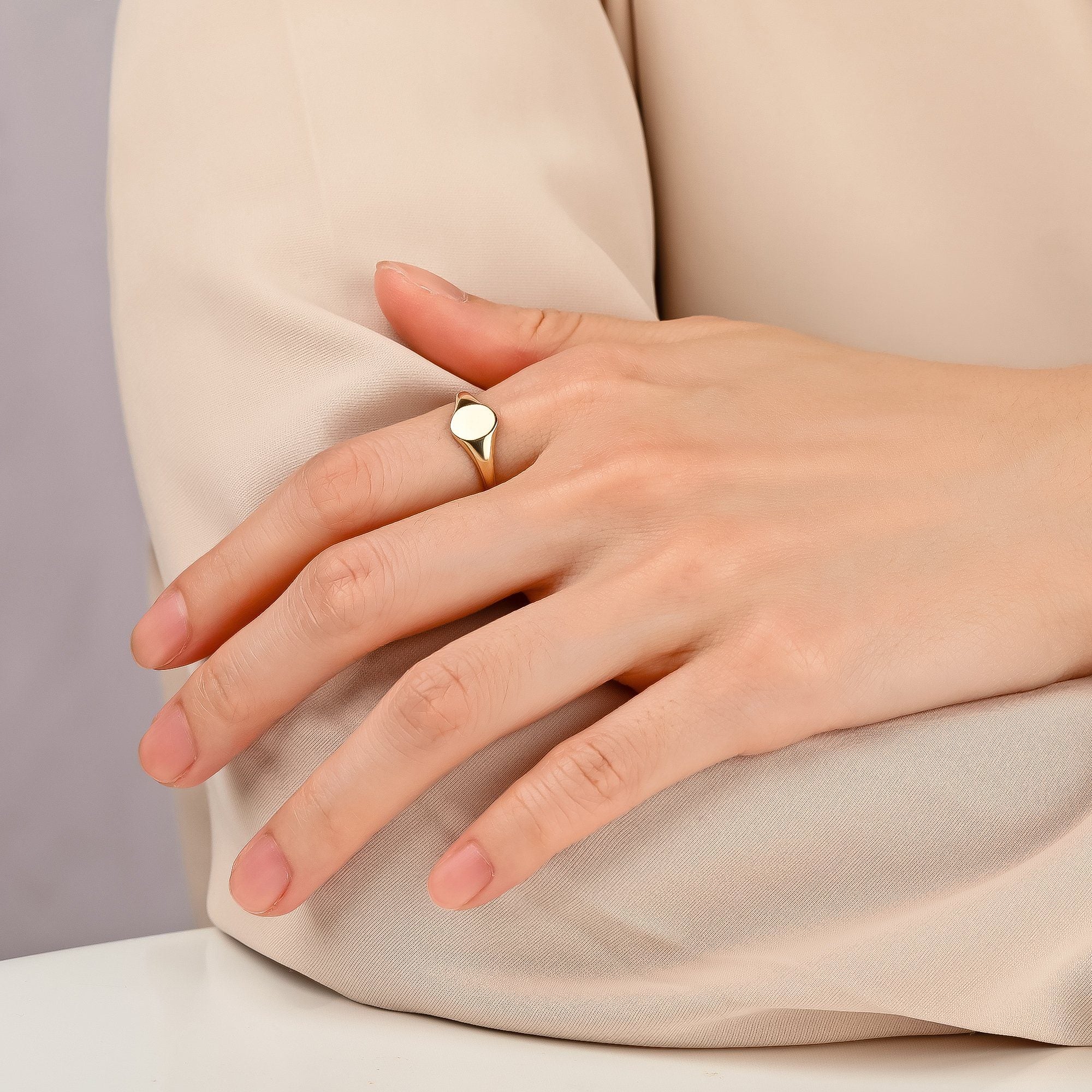 EILEEN | Classic Signet Ring Rings AURELIE GI 