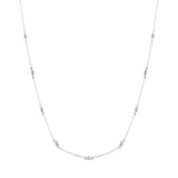 ALICE | Tiny Dots Necklace Necklaces AURELIE GI White Gold 