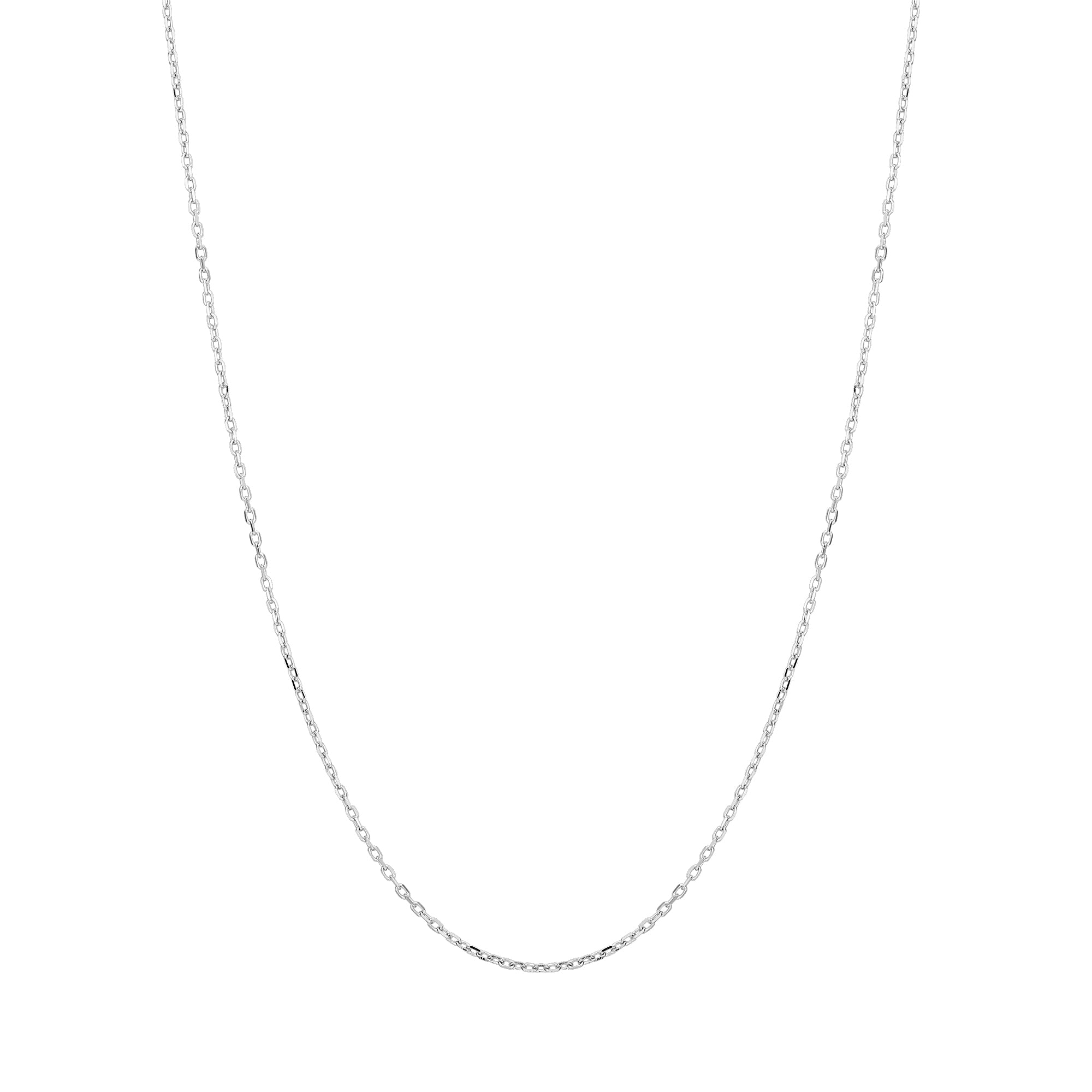 LYNN | Cable Chain -16" Necklaces AURELIE GI White Gold 