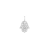 MIRIAM | Diamond Hamsa Pendant Necklace Charms AURELIE GI White Gold 