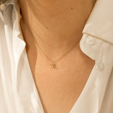 SCORPIO | Zodiac Charm With Diamond Necklace Charms AURELIE GI 