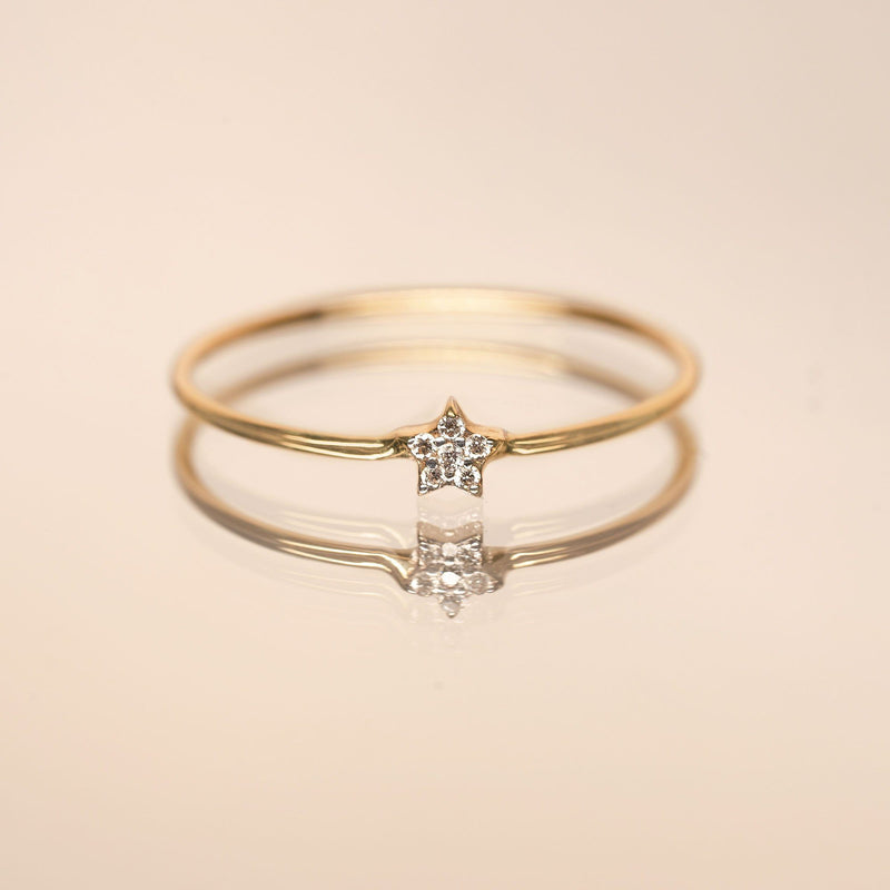 FELICITY | Diamond Star Ring Rings AURELIE GI 